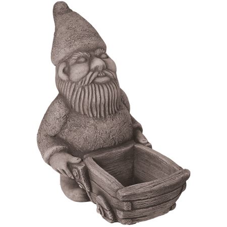 Gnome & Cart Antique Grey