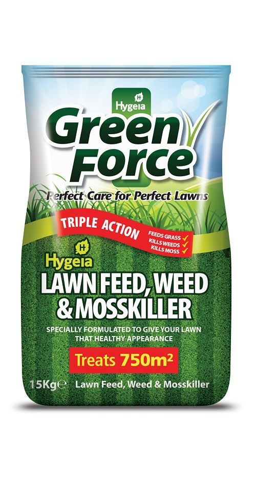 Green Force 4In1 Lawn Feed Weed & Moss Killer 15Kg Thirsk Garden Centre
