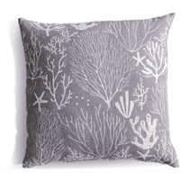GREY CORAL SCATTER CUSHION LEISUREGROW