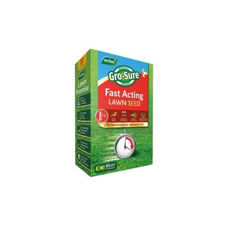 Gro-Sure Fast Acting Lawn Seed 80m2