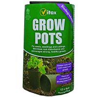 Grow Pots 9Cm Round 12 Pack