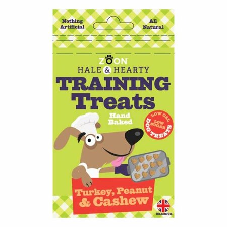 Hale & Hearty Turkey, Peanut & Cashew Training Treats 50g