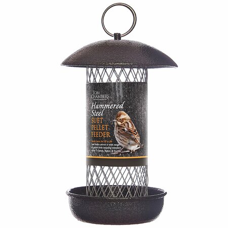 HAMMERED STEEL SUET PELLET FEEDER