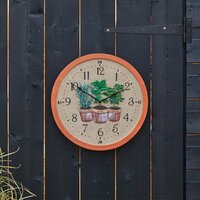 HERB CLOCK 12IN