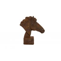 Horses Head Cast Iron