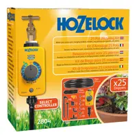 Hozelock 25 Pot Automatic Watering Kit w/ Sensor Plus Timer 2804
