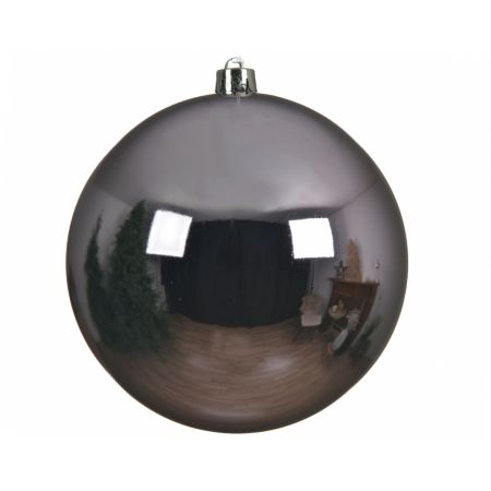 L Bauble Lilac 20Cm Shatter Proof