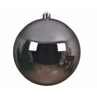 L Bauble Lilac 20Cm Shatter Proof