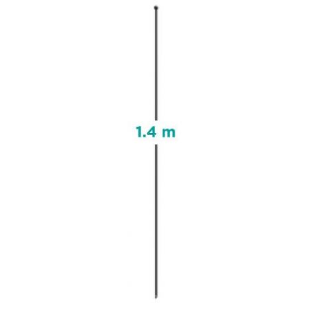 Large Fence Post Stake Grid Multi-Purpose Black