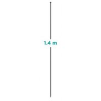 Large Fence Post Stake Grid Multi-Purpose Black