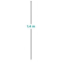 Large Fence Post Stake Grid Multi-Purpose Black