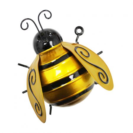 Large Metal Bumblebee Wall Art