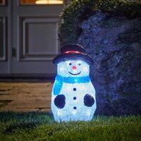 ACRYLIC SNOWMAN 30cm