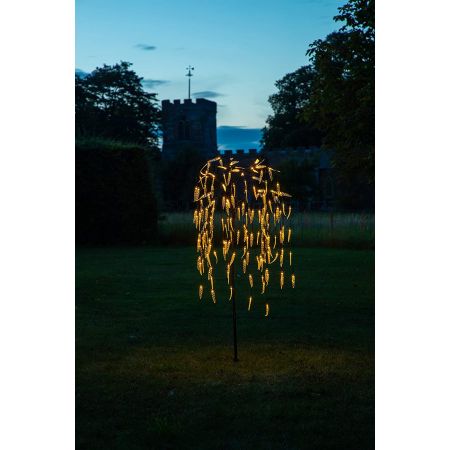 LED WILLOW TREE WARM WHITE 1.2m 160 LIGHTS