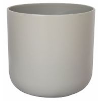 Lisbon Planter Light Grey Diameter 18.5Cm