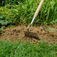 Long Handled Draw Hoe Stainless Steel K & S - image 3