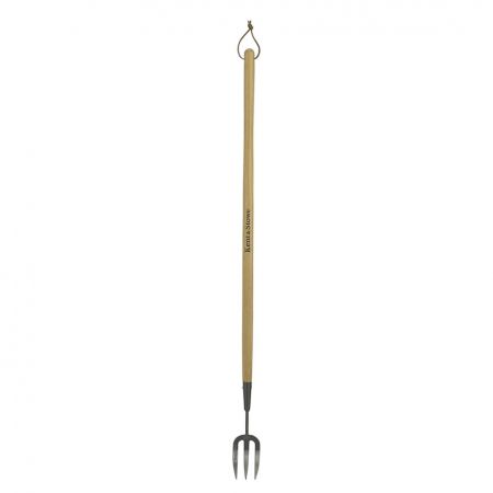 Long Handled Fork Carbon Steel K & S - image 1