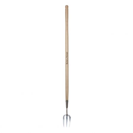 Long Handled Fork Stainless Steel K & S - image 1