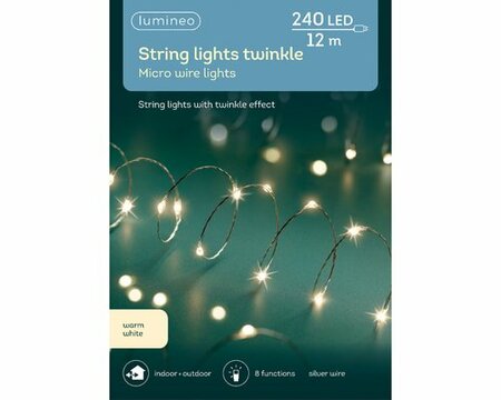240 MICRO WIRE 12m WARM WHITE - image 1