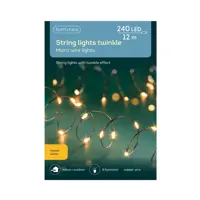 MICRO WIRE LIGHTS STRING COPPER 12m