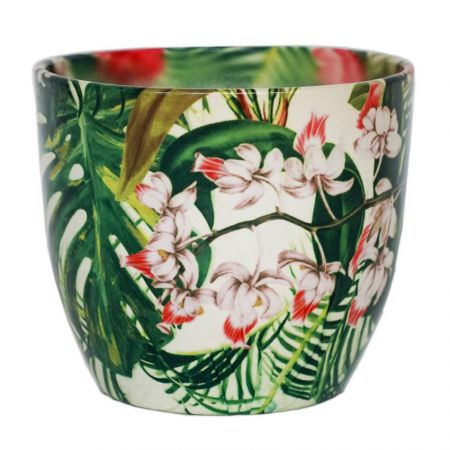 Monza Tropical Floral H15.5cm D15.5cm