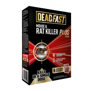 MOUSE & RAT 6 GRAIN BAIT DEADFAST