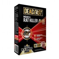 MOUSE & RAT 6 GRAIN BAIT DEADFAST