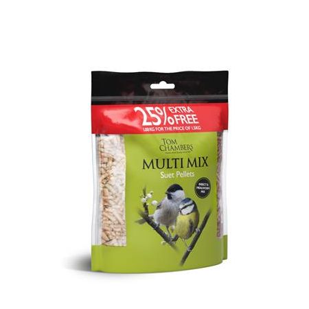 Multi Mix Suet Pellets - 25% Extra Free - 1.88Kg