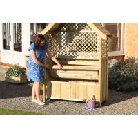 Norfolk Arbour with storage box - image 4