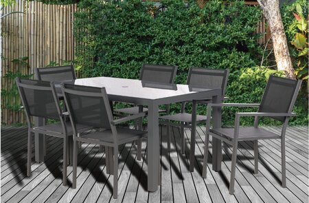 PALMA 6 SEAT DINING SET