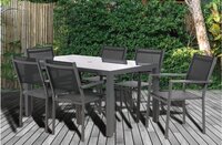 PALMA 6 SEAT DINING SET