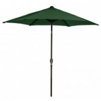 Parasol 2.2m Crank And Tilt Green Leisuregrow