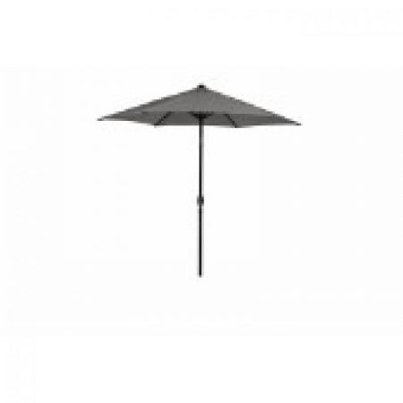 Parasol 2.2M Grey Crank & Tilt Leisuregrow