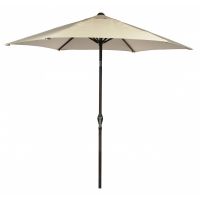 Parasol 2.2M Soleil Cream Leisuregrow