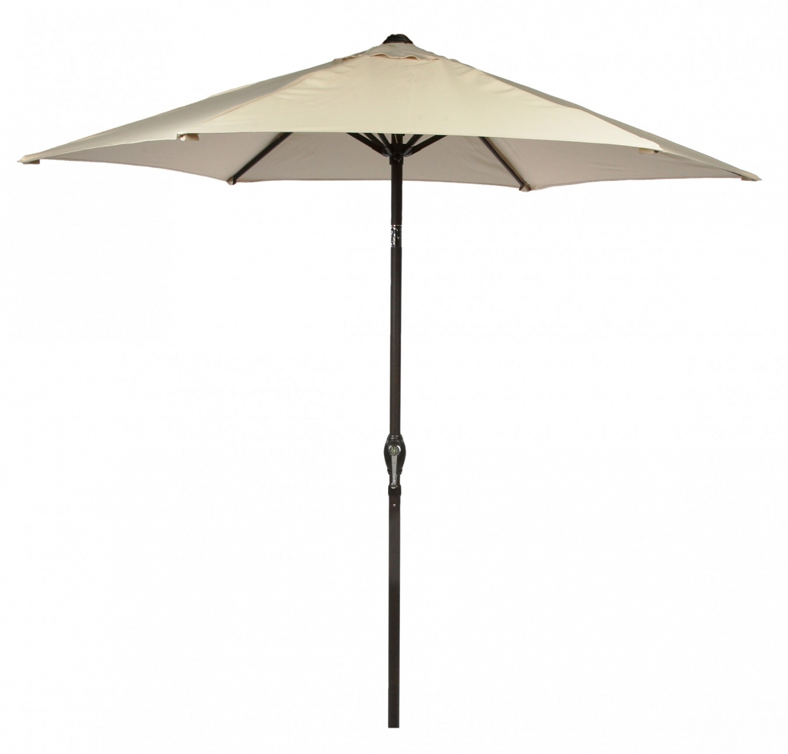 Parasol 2.7M Crank And Tilt Cream Thirsk Garden Centre
