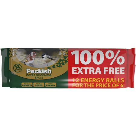 Peckish Extra Goodness Energy Ball 6 Pack Plus 6 Free