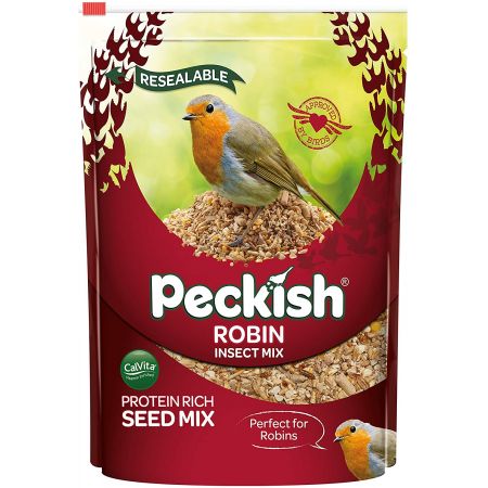 Peckish Robin Bird Seed and Insect Mix 1kg