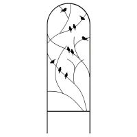 Perching Birds Trellis, Black