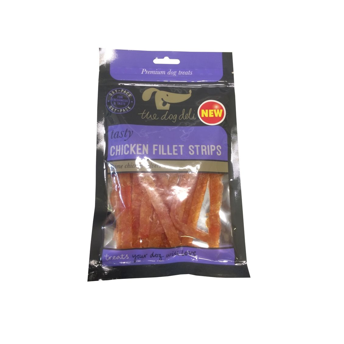 Petface The Dog Deli Chicken Fillet Strips 100G Thirsk Garden Centre