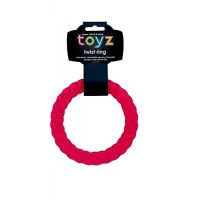 Pet Face Toyz Twist Ring Pink