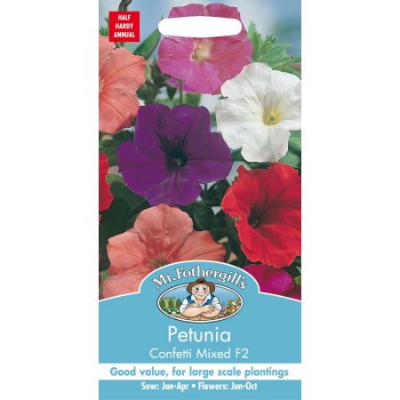 UK/FO-PETUNIA Confetti Mixed F2 - image 1