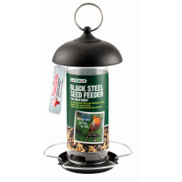 Black Steel Seed Feeder - image 1