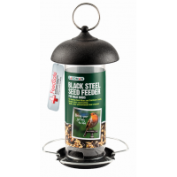 Black Steel Seed Feeder