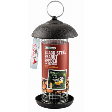 Black Steel Peanut Feeder - image 1