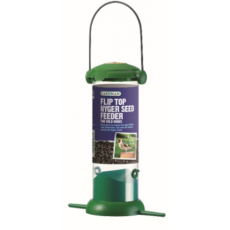 Flip Top Nyger Seed Feeder