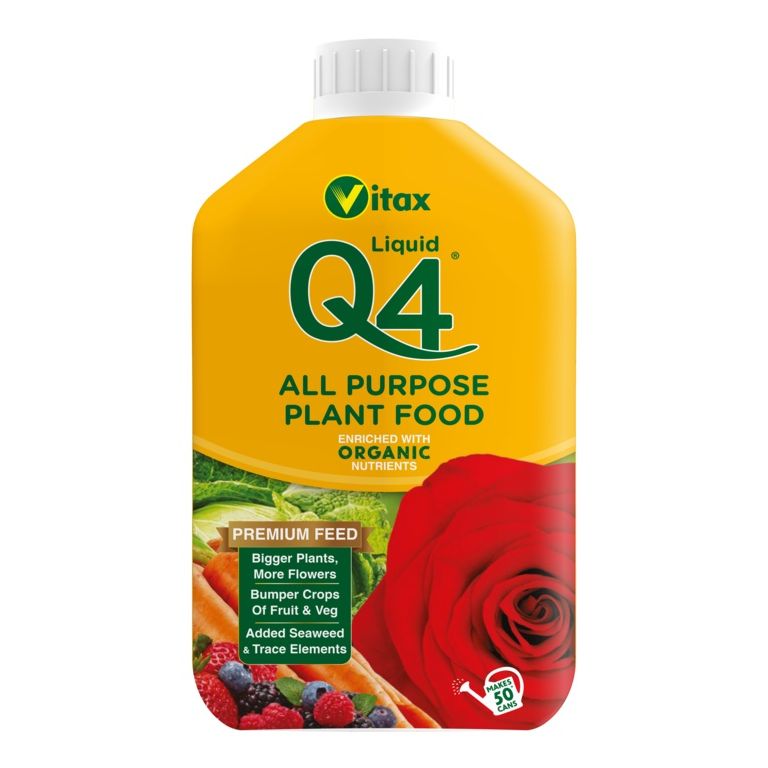 Q4 All Purpose Liquid Feed 1Lt Vitax Organic - Thirsk Garden Centre