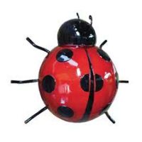 Red Ladybird Wallart - Large