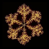 reduced STARBURST SNOWFLAKE LED 90cm WARM WHITE