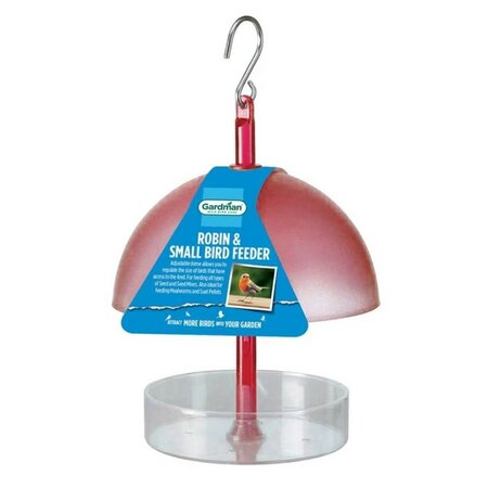 ROBIN AND SMALL BIRD FEEDER