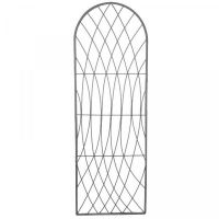 Rot-Proof Faux Willow Trellis Rounded 1.2m x 0.45cm - Slate